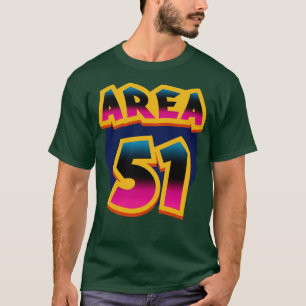 T-shirt Zone 51 Graffiti