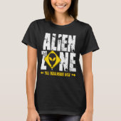 T-SHIRT ZONE ALIEN (Devant)