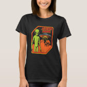 T-shirt Zone Alien Extraterrestre En Ascension Paranormal (Devant)