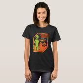 T-shirt Zone Alien Extraterrestre En Ascension Paranormal (Devant entier)