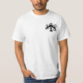 T-shirt Zone cible de Warkites B-52 (Devant)