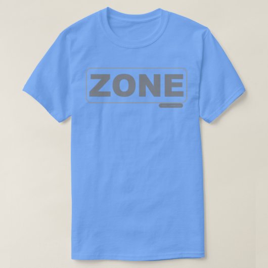 T-shirt ZONE conçue par ROOTS ESCALADE (Design devant)