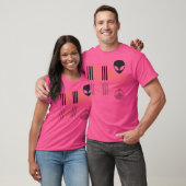 T-shirt Zone de code à barres 51 (Unisexe)