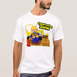 T-shirt Zone de construction