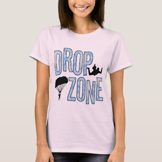 T-shirt Zone de largage (Devant)
