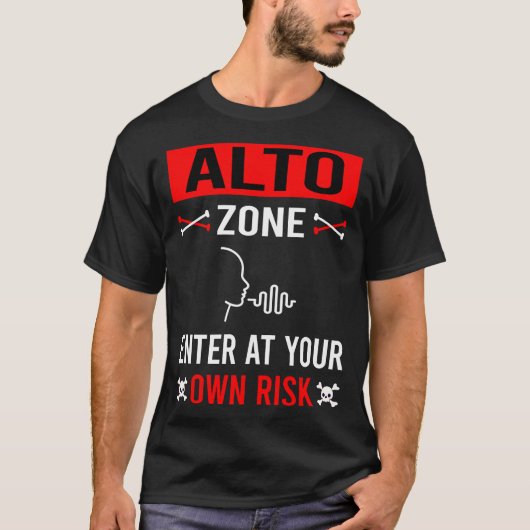 T-shirt Zone de risque Alto (Devant)