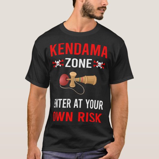 T-shirt Zone de risque Kendama (Devant)