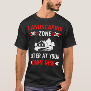 T-shirt Zone de risque Paysage Paysage Paysage paysager