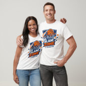 T-shirt Zone de slam de basket-ball (Unisexe)