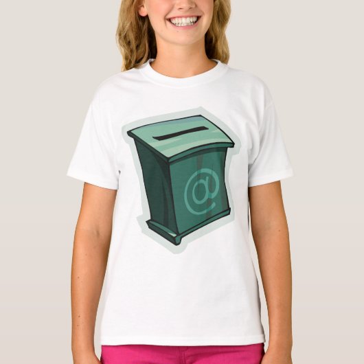 T-shirt Zone de vote verte (Devant)