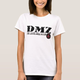 T-shirt Zone démilitarisée de DMZ aucune guerre aucun no