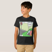 T-shirt Zone drôle sans seiches (Devant entier)