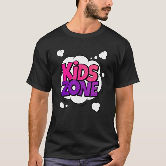 T-shirt Zone Enfants (Devant)