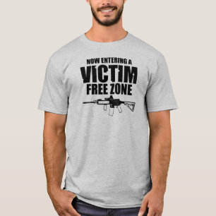 T-shirt Zone franche AR15 de victime