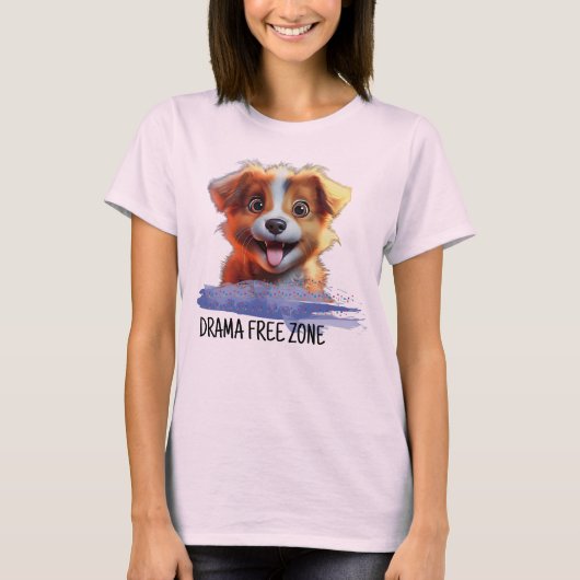 T-SHIRT ZONE LIBRE DE DRAME (Devant)