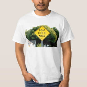 T-shirt Zone pour enfants sourds