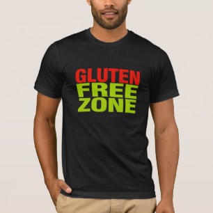 T-shirt Zone sans gluten (maladie cœliaque)