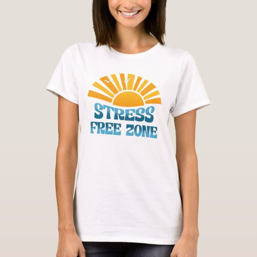 T-shirt Zone sans stress (Devant)