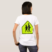 T-shirt Zone scolaire (Dos entier)