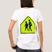 T-shirt Zone scolaire (Dos)