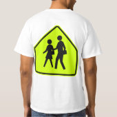 T-shirt Zone scolaire (Dos)