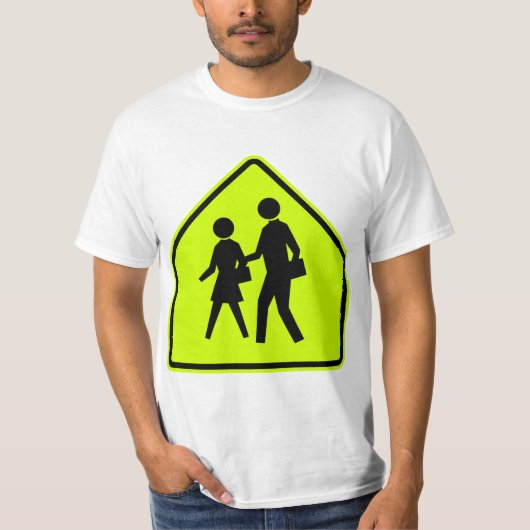 T-shirt Zone scolaire (Devant)