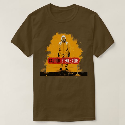 T-shirt Zone stérile 1 (Design devant)