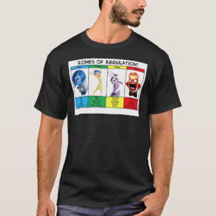 T-shirt Zones de réglementation Affiche