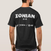 T-shirt Zonien 1903 - 1999 (Dos)