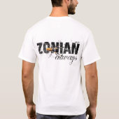 T-shirt Zonien toujours avec araignée (Dos)