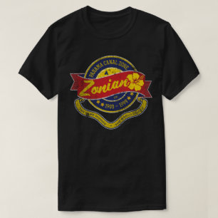 T-shirt Zonien, zone du canal de Panama, Sweatshirt CZ
