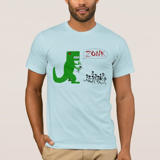 T-shirt Zonk de Godzilla (Devant)