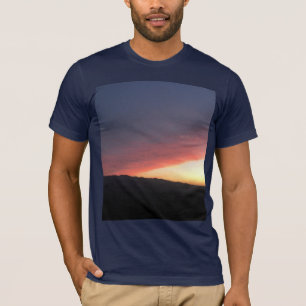 T-shirt Zonnekleurblok mannen