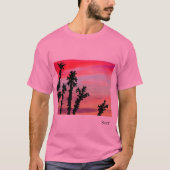 T-shirt : zonsondergang (Voorkant)