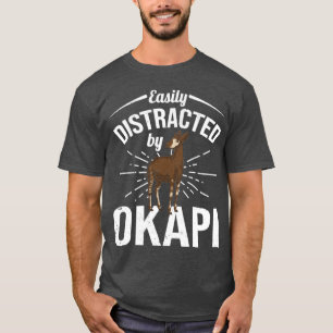 T-shirt Zoo Animal Africain Faune Safari Okapi