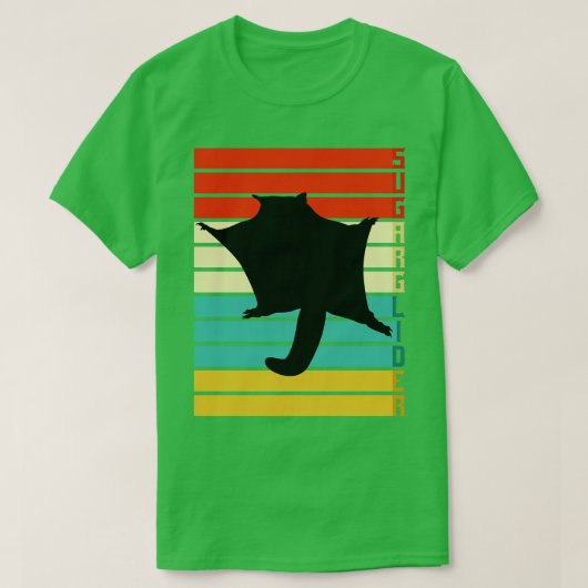 T-shirt Zoo Animal Australia Glider sucre (Design devant)
