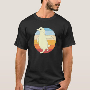 T-shirt Zoo animal rétro Oiseau Antarctique Penguin