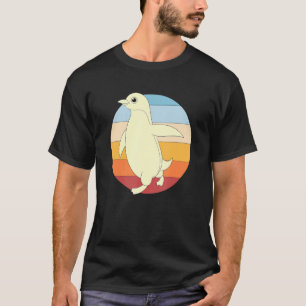 T-shirt Zoo animal rétro Oiseau Antarctique Penguin