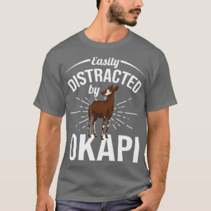 T-shirt Zoo Animal Safari Africain Facilement Distrait Par