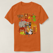 T-shirt Zoo Animaux Faune Fête d'anniversaire Zoo Day 26 A (Design devant)