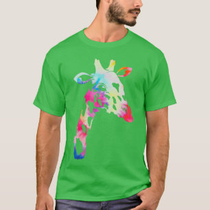 T-shirt Zoo coloré Amoureux des animaux Africain animal Gi