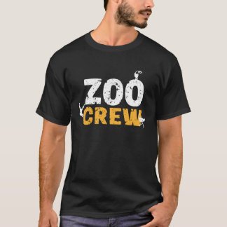 T-shirt Zoo Crew Safari Squad Team Zoologist Keeper Kid Re