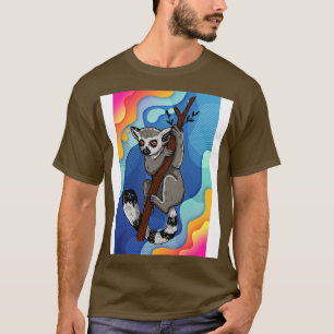 T-shirt Zoo de Madagascar Animal Lemur