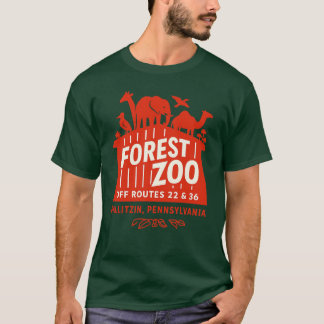 T-shirt Zoo forestier - Gallitzin, PA