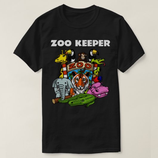 T-shirt Zoo Keeper (Design devant)