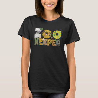 T-shirt Zoo Keeper African Savanna Wildlife Poster de anim