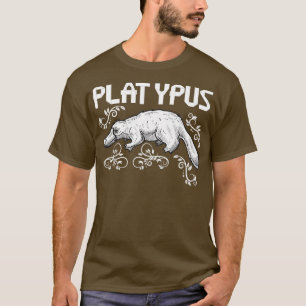 T-shirt Zoo Keeper Cadeau Australie Platypus