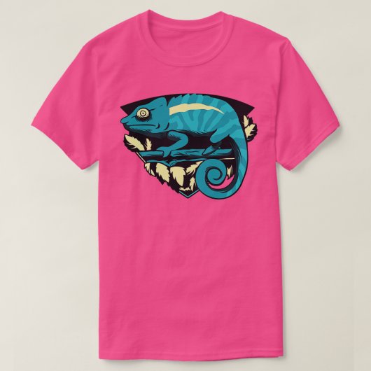 T-shirt Zoo Keeper Cadeau Rainforest Chameleon (Design devant)