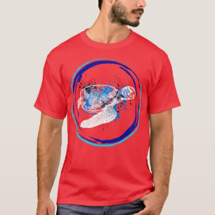 T-shirt Zoo Keeper Cadeau Tortue de mer Tortue animale