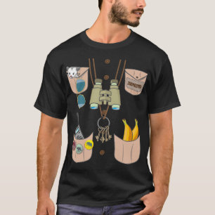 T-shirt Zoo Keeper Costume drôle Halloween garçons filles 